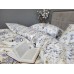 Постільна білизна Комфорт-Текстиль - Блакить cotton linen двоспальна  180x215