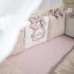 Постільна білизна в ліжечко Маленька Соня - Elegance бежевий (7 предметів)