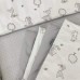 Постельное белье в кроватку Маленькая Соня - Happy Night Зверята серые (6 предметов)
