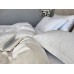 Постільна білизна Комфорт-Текстиль - Jacquard Caspe White сатин-жаккард двоспальна  180x215