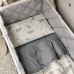 Постельное белье в кроватку Маленькая Соня - Baby Mix Облака серые с месяцем (6 предметов)