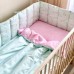 Постельное белье в кроватку Маленькая Соня - Baby Dream Птенчики мята (6 предметов)