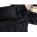 Постельное белье Комфорт-Текстиль - Black Сатин Элит двухспальный на резинке