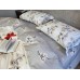 Постільна білизна Комфорт-Текстиль - Adagio Gray cotton сімейний на гумці