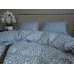 Постільна білизна Комфорт-Текстиль - Зірки блакитні фланель євро 200x220