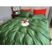 Постільна білизна Комфорт-Текстиль - Turkish Green Forest сатин євро 200x220