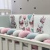Бортики для детской кроватки Маленькая Соня Art Design Зайка з книжкою