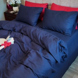 Постельное белье Комфорт-Текстиль - Deep Blue фланель двухспальный 180x215