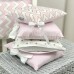 Постільна білизна в ліжечко Маленька Соня - Shine рожевий (7 предметів)