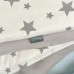 Постельное белье в кроватку Маленькая Соня - Happy Night Звезда серая (6 предметов)