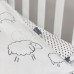 Постельное белье в кроватку Маленькая Соня - Baby Mix Овечки поплин