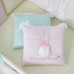 Постільна білизна в ліжечко Маленька Соня - Зайчики рожева (7 предметів)