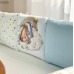 Постільна білизна в ліжечко Маленька Соня - Ведмедики Гамі блакитний (6 предметів)
