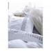Постільна білизна Cotton Box Majestic Paola Gri ранфорс з вишивкою євро