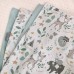 Постельное белье в кроватку Маленькая Соня - Baby Mix Bambi с друзьями (6 предметов)