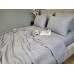 Постільна білизна Комфорт-Текстиль - Smoke Grey муслин двоспальна  180x215