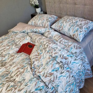 Постельное белье Комфорт-Текстиль - Фронт cotton linen двухспальный 180x215