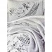 Постельное белье с покрывалом Karaca Home - Arden Siyah 2020-1 сатин евро