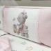 Постельное белье в кроватку Маленькая Соня - Kids Toys Мишка розовый (7 предметов)