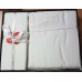 Постільна білизна Cotton Box Elegant Beyaz сатин євро