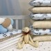 Постільна білизна в ліжечко Маленька Соня - Happy Night Ретро машинки блакитні (6 предметів)