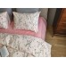 Постільна білизна Комфорт-Текстиль - Ніженка Рожева Duo ранфорс гофре (жатка) сімейна 145x215 (2 шт)