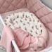 Постільна білизна в ліжечко Маленька Соня - Baby Mix Перо пудра (6 предметів)
