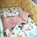 Постільна білизна в ліжечко Маленька Соня - Baby Mix Лісові Звірі (6 предметів)