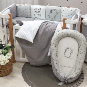 Постільна білизна в ліжечко Маленька Соня - Art Design Їжак (6 предметів)