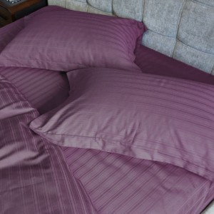 Постільна білизна Комфорт-Текстиль - Multi Stripe Juicy Berry страйп-сатин двоспальний  180x215