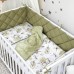 Постельное белье в кроватку Маленькая Соня - Baby Mix Хлопок (6 предметов)