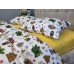 Постельное белье Комфорт-Текстиль - Сладкие домики желтый фланель двухспальный 180x215