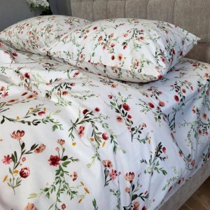 Постельное белье Комфорт-Текстиль - Органик Моно cotton linen евро 200x220
