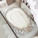 Постельное белье в кроватку Маленькая Соня - Royal шоколадный (7 предметов)