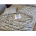 Постільна білизна Комфорт-Текстиль Троянда оливова Duo ранфорс гофре (жатка) двоспальний  180x215