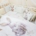 Постільна білизна в ліжечко Маленька Соня - Magic Зайка золото (7 предметів)