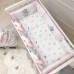 Бортики для детской кроватки Маленькая Соня Kids Toy Ведмедик рожевий