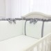 Постельное белье в кроватку Маленькая Соня - Belissimo серый (7 предметов)