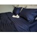Постільна білизна Комфорт-Текстиль - Stripe Premium Blue Berry 2X2См страйп-сатин євро 200x220