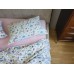 Постельное белье Комфорт-Текстиль - Единорог розовый фланель полуторное на резинке