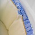 Постільна білизна в овальне ліжечко Маленька Соня - Mon Amie блакитний (7 предметів)