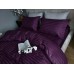 Постільна білизна Комфорт-Текстиль - Stripe Premium Purple Foam 2X2См страйп-сатин сімейна на гумці