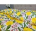 Постільна білизна Комфорт-Текстиль - Лимони cotton linen євро 200x220