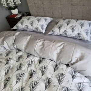 Постельное белье Комфорт-Текстиль Vivienne сатин Premium двухспальный 180x215