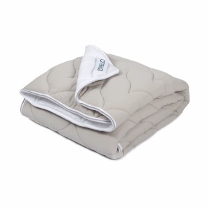 Одеяло Othello - Colora антиаллергенное серый-белый 195x215 евро