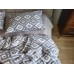 Постельное белье Комфорт-Текстиль Орнамент серый cotton евро 200x220