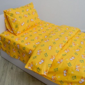 Детское постельное белье Вилюта 20122 желтое ранфорс полуторный