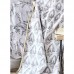 Постельное белье с покрывалом Karaca Home - Veronica Gri 2020-1 сатин евро