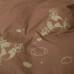 Детское постельное белье Home Me - Kids пепельно коричневый перкаль полуторный на резинке
