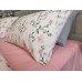 Постільна білизна Комфорт-Текстиль - Ніженка Рожева Duo ранфорс гофре (жатка) євро 200x220